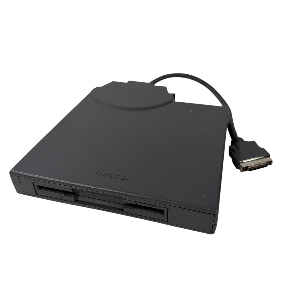 Toshiba FDD Attachment Case w External 3.5in Floppy Drive Module Gray Made in JP